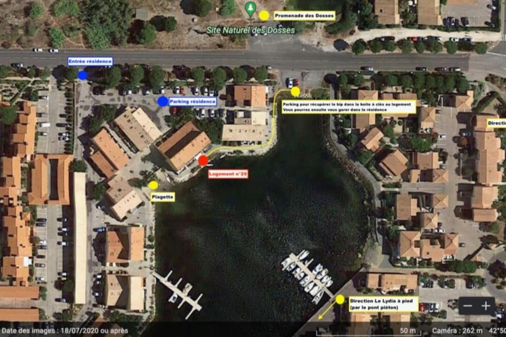 Appartement Coup De Coeur Les Pieds Dans L'Eau Le Barcarès Zewnętrze zdjęcie