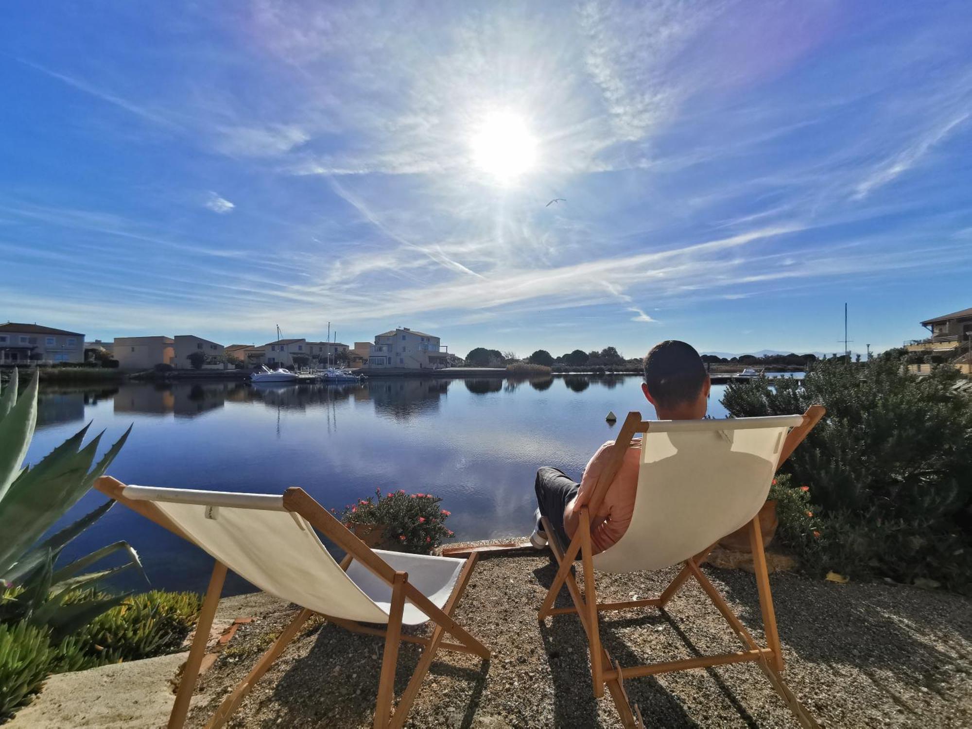 Appartement Coup De Coeur Les Pieds Dans L'Eau Le Barcarès Zewnętrze zdjęcie